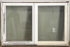 Bøjsø vindue med koblede termorammer