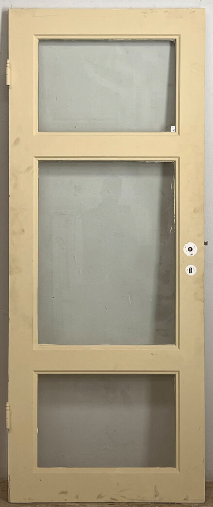 Fyldningsdør med glas