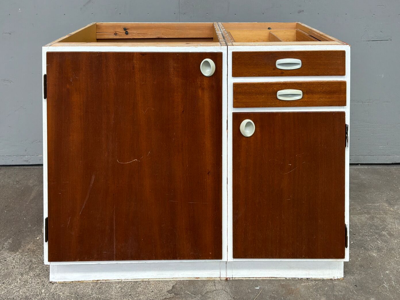 2 stk  køkkenelementer fra 60’erne