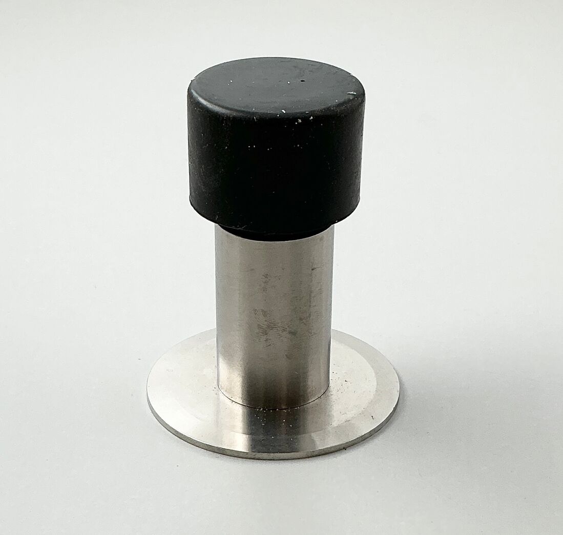 Dørstopper, stål, Ø22 mm x 50 mm