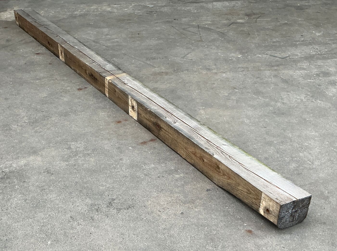 15x18 cm tømmer fra vindmølletransport 400 cm