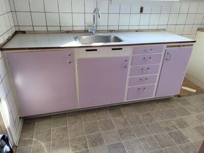 Komplet lille 60'er køkken