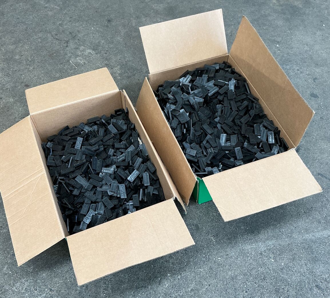 Plast afstandsklodser ca 4000 stk
