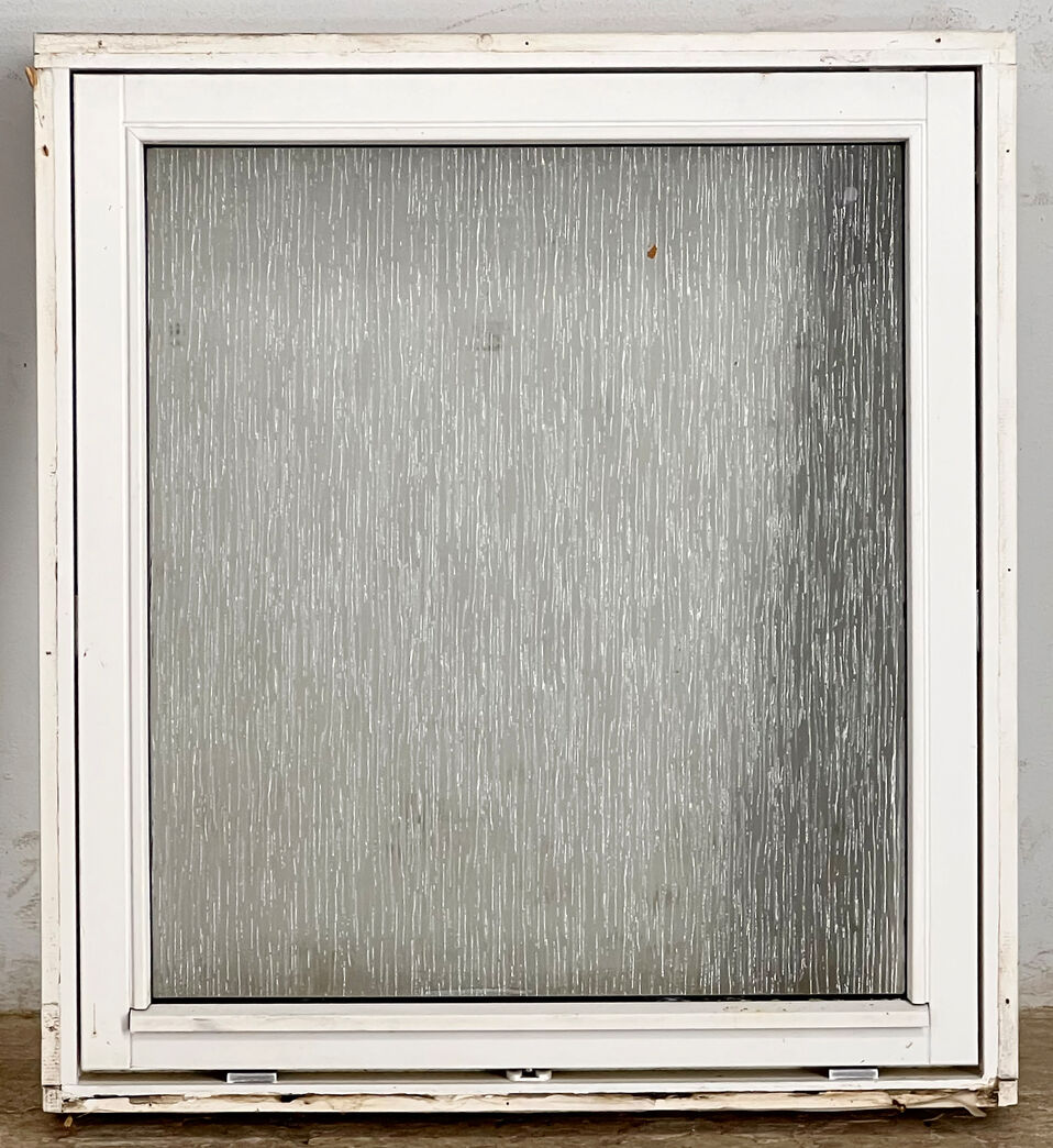 Termovindue med matteret glas