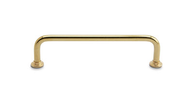 Klassisk bøjlegreb 96mm - messing