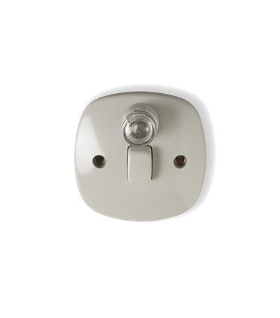NES Afbryder m/glimlampe NES Afbryder m/glimlampe