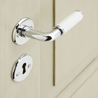 Funkisgreb - hvid plast