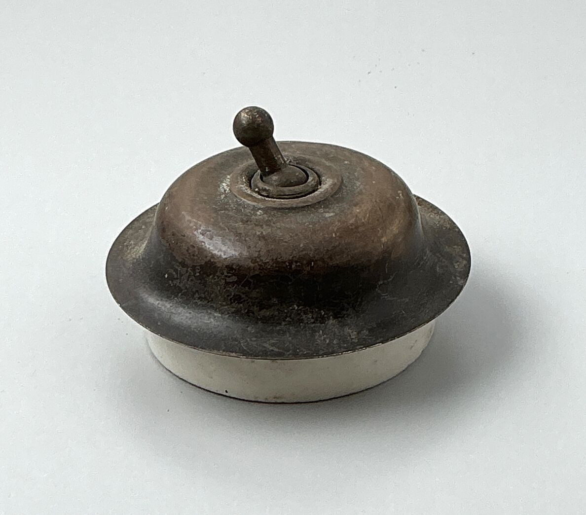 Messing afbryder 1-pol