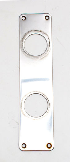 Ruko 4009-3040 dækskilt i poleret stål - 2 mm. Ruko 4009-3040 dækskilt i poleret stål - 2 mm.