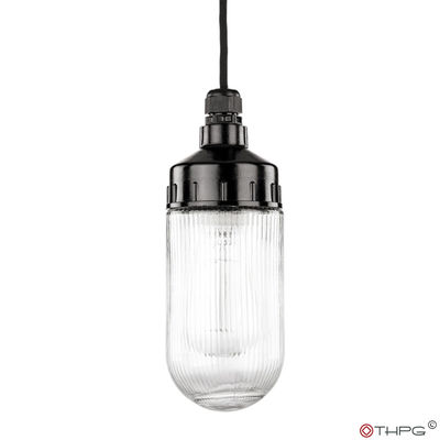 Loft pendel med glasskærm