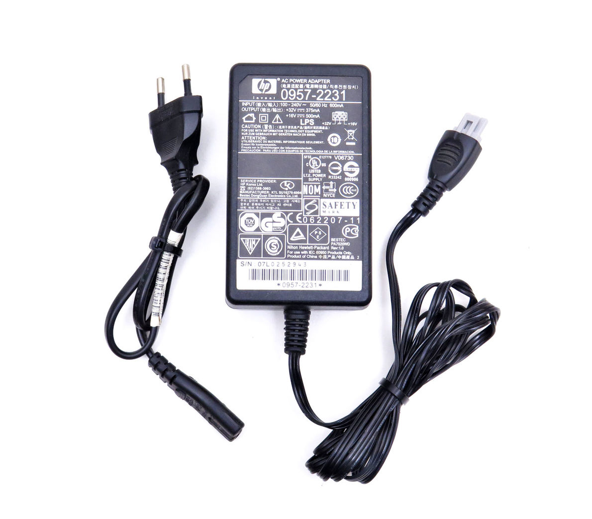 HP Transformer 240/16(32)VDC