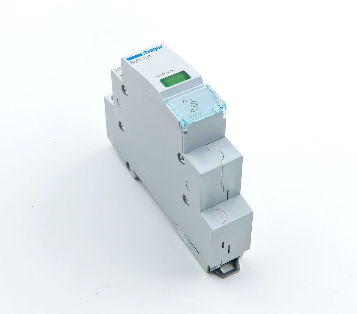 HAGER LED indikator (grøn) 12/48V AC+DC - NY!!