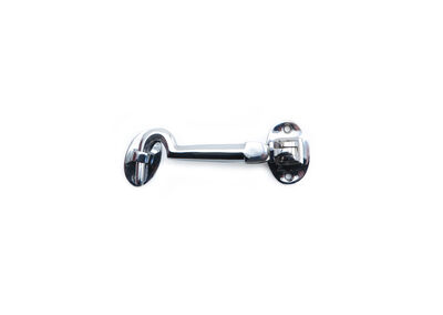 Kahytskrog i krom - 75 mm