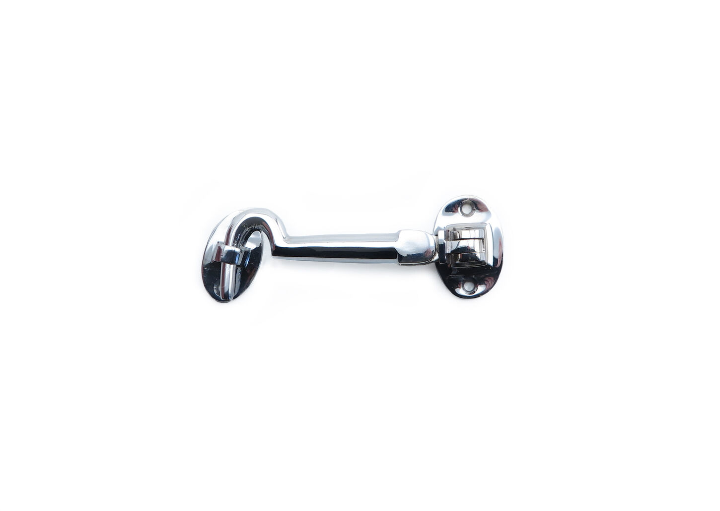 Kahytskrog i krom - 75 mm