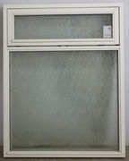 Termovindue med matteret glas