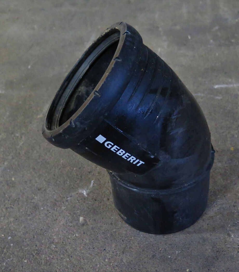 SILENT PRO BØJNING 110MM-30° M/MUFFE 393.521.14.1