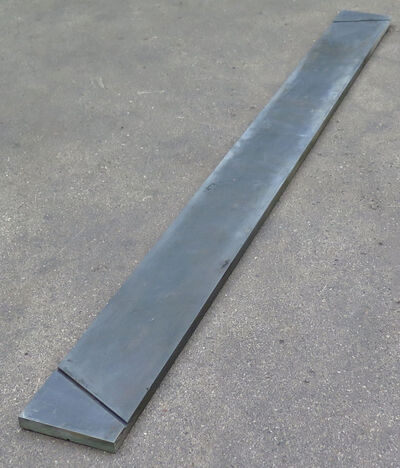 Sålbænk - skifer - 72 cm