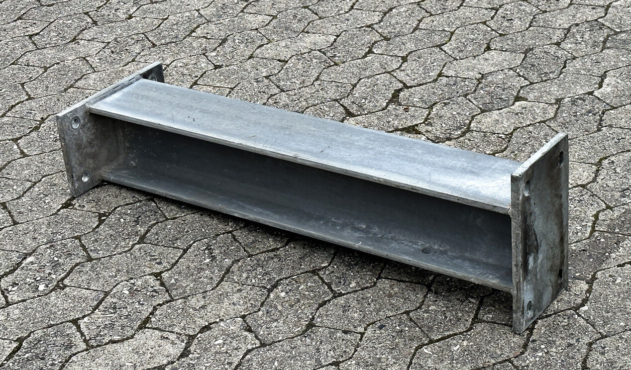 I-bjælke galvaniseret - 99 cm