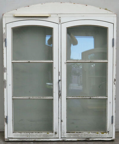 Sprossevindue med koblet ramme