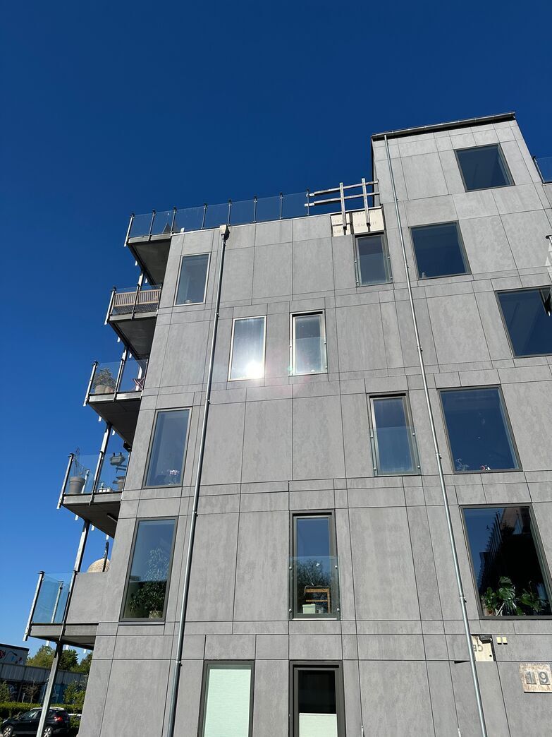 Facadeplader Grå 8 mm - 180 m2