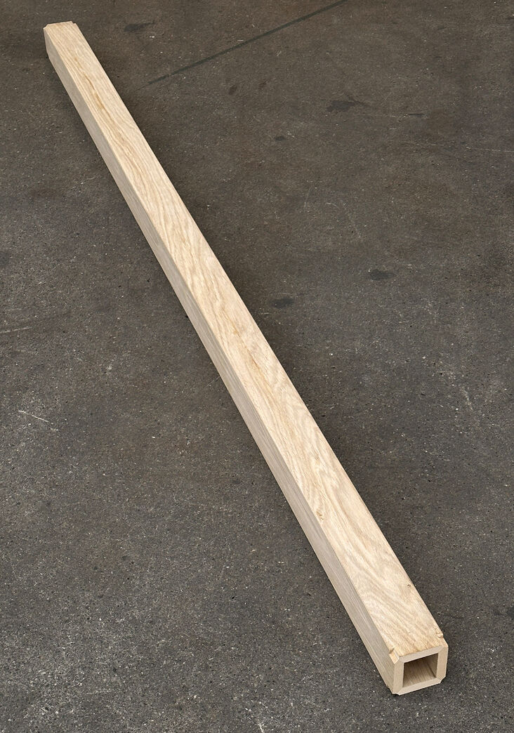 Fineret stolpe i MDF Fineret stolpe i MDF