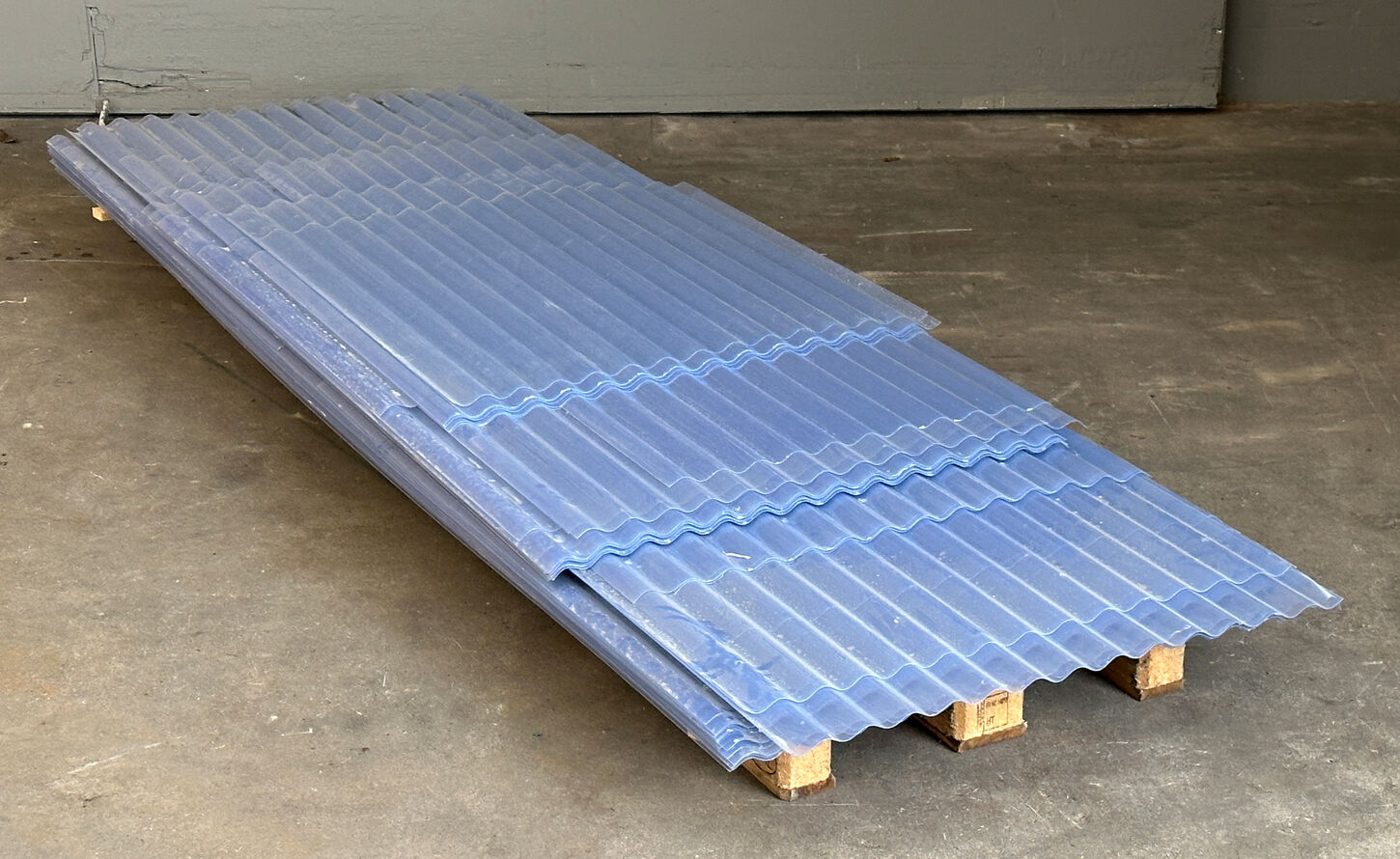 PVC bølgeplader, samlet parti - 100 m2