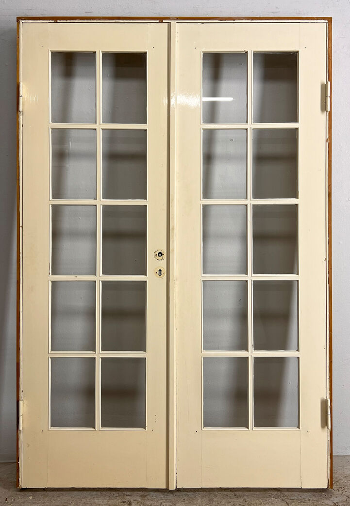 Fransk dør med karm