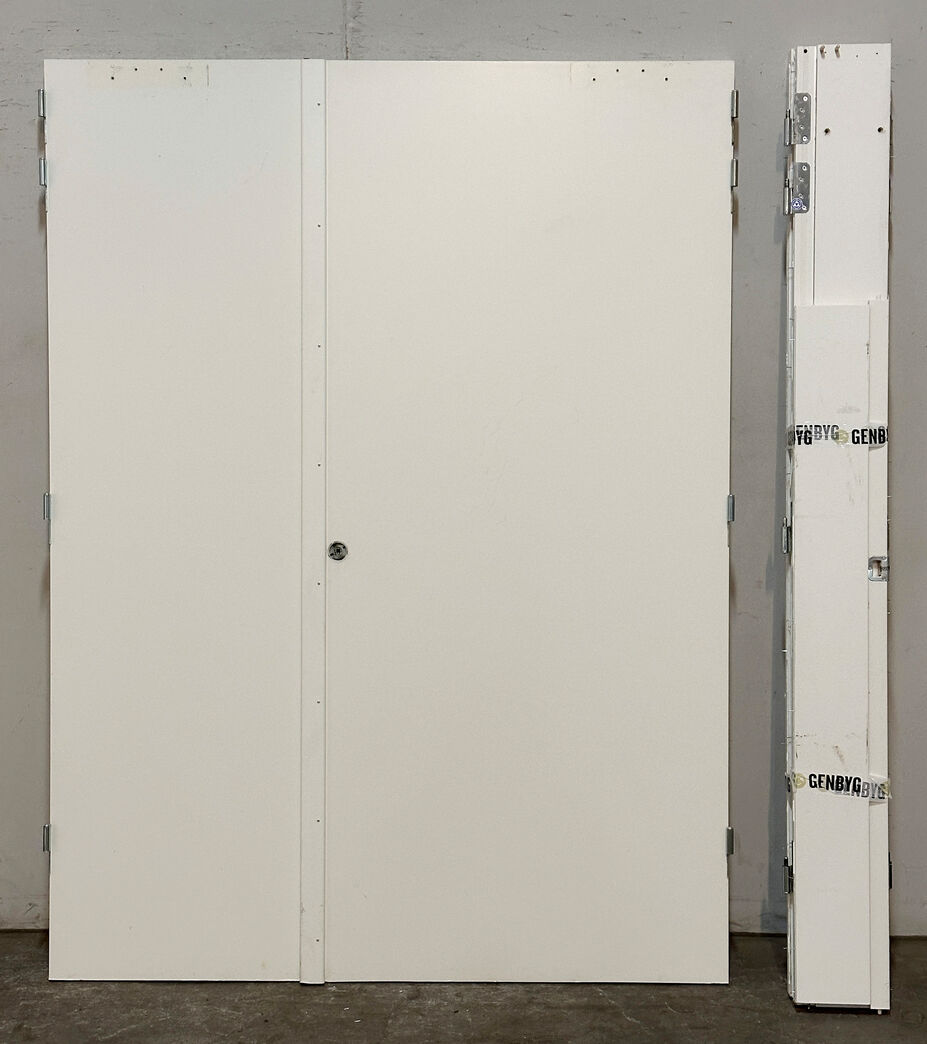 Dobbelt BD60 branddør med karm M16