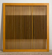 Radiatorskjuler i eg-  117 x 123 cm