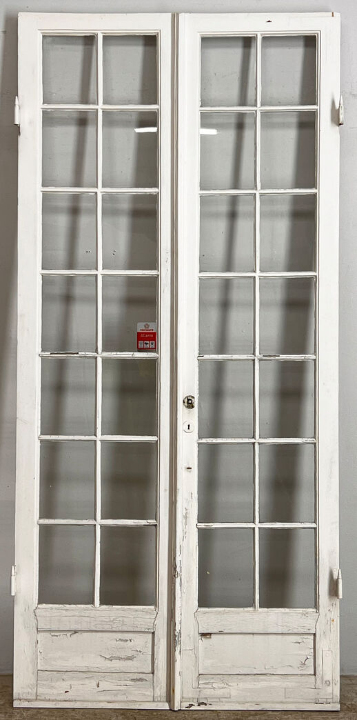 Dobbelt havedør uden karm