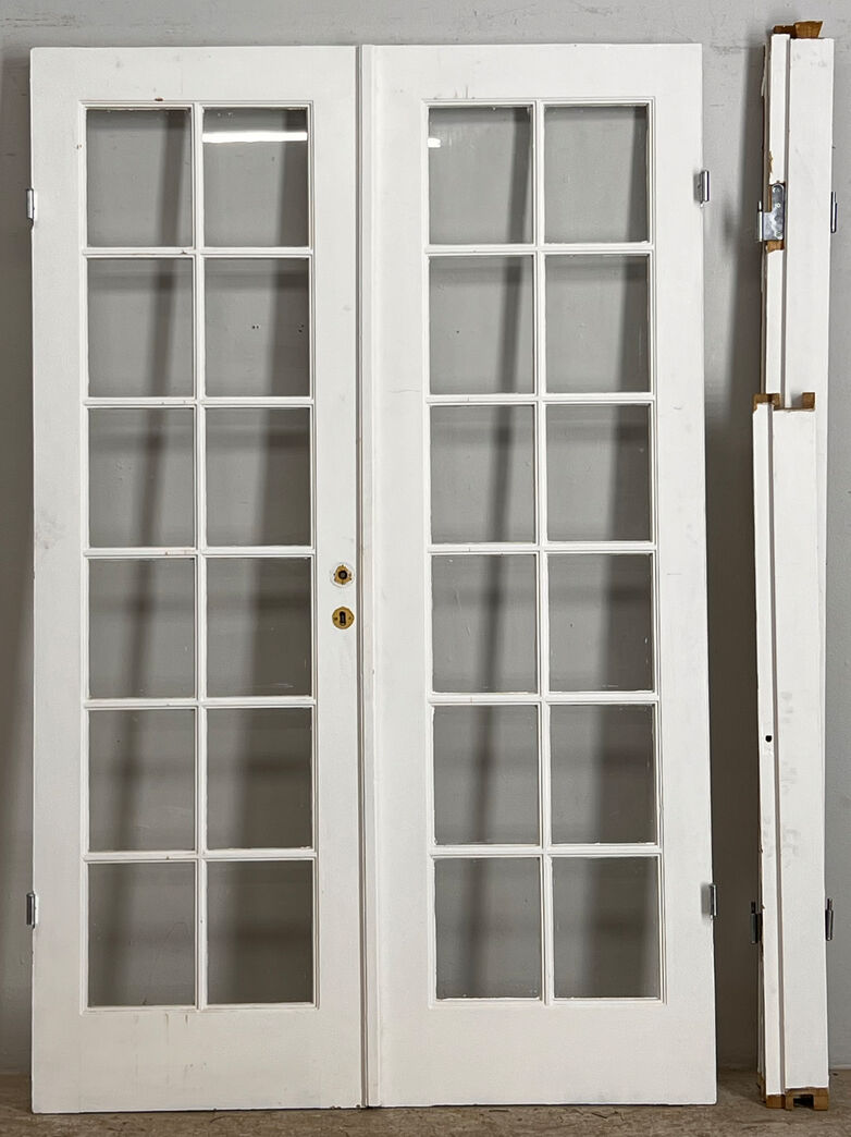 Fransk dør med karm