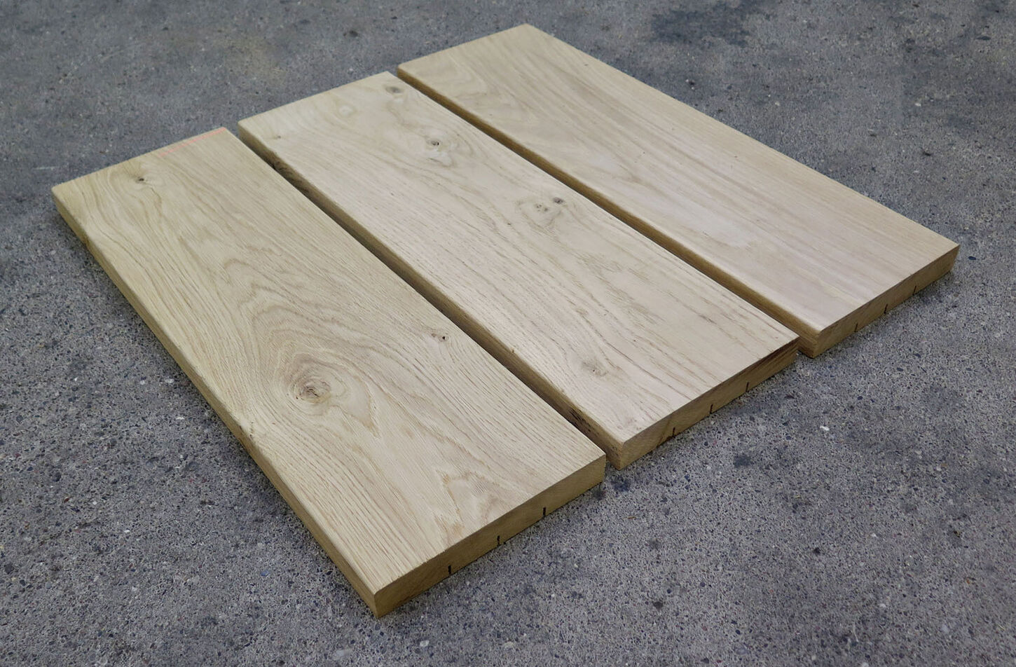 Egetræs terrassebrædder - 30x200x610mm - 2 sortering Egetræs terrassebrædder - 30x200x610mm - 2 sortering