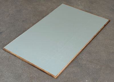 Tectum Laminatbordplade med mahognikant på 3 sider