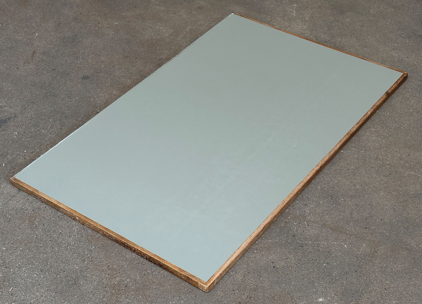 Tectum Laminatbordplade med mahognikant på 3 sider