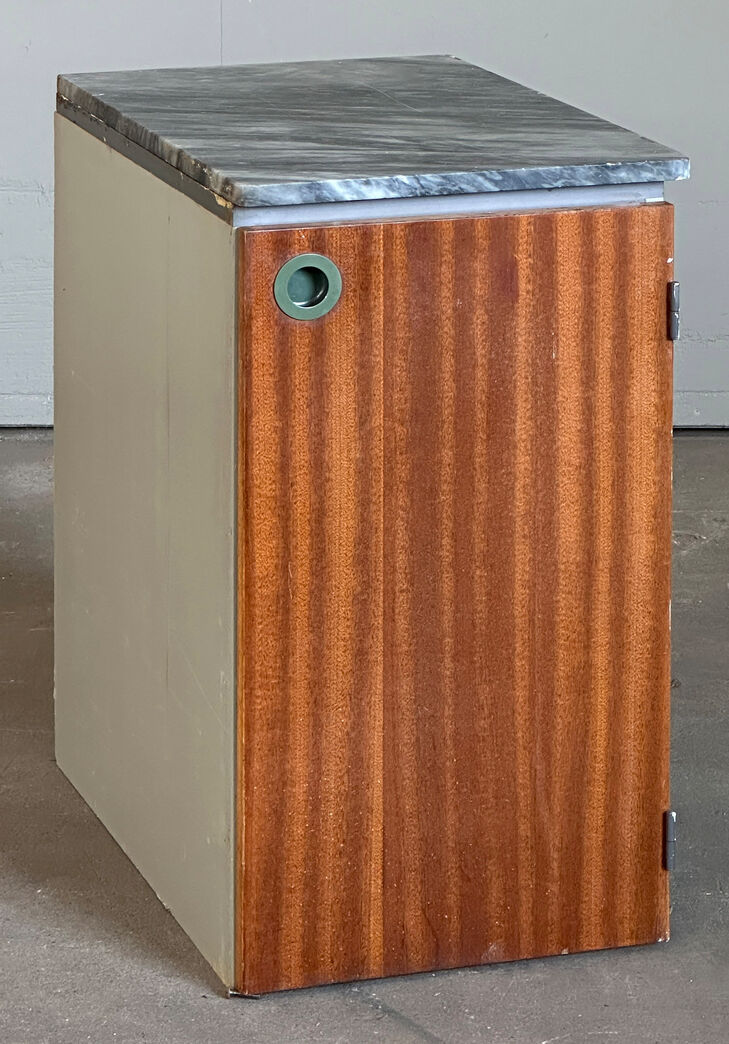 Tectum grydeskab med marmorplade