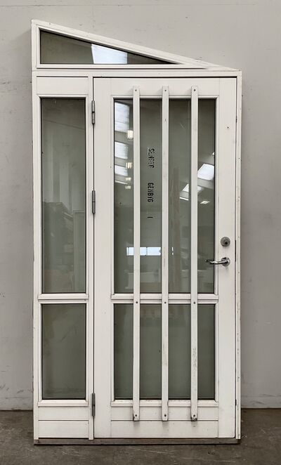 Yderdør med karm, dørhøjde fra 206-212 cm