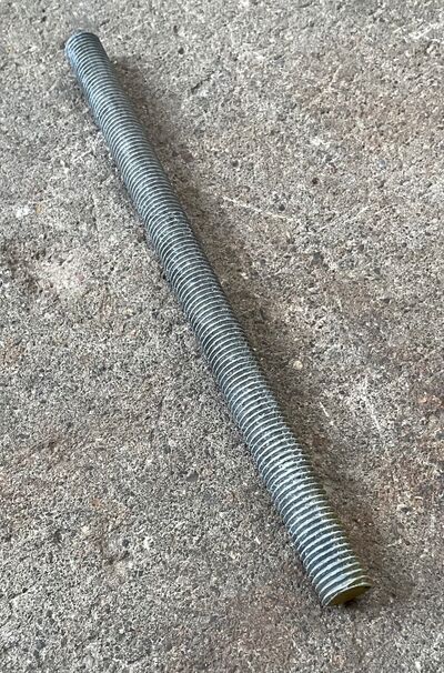 Varmforzinket gevindstænger M14 250mm