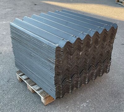 Brugte sorte Cembrit B6 eternitplader