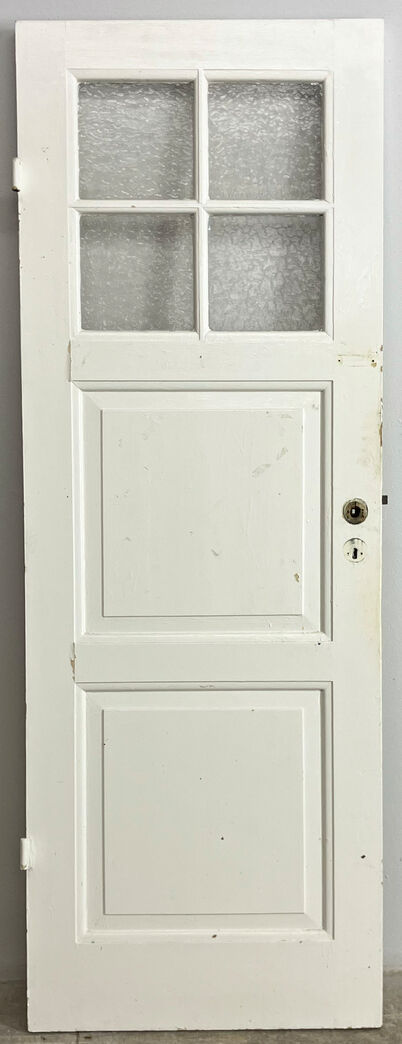 Fyldningsdør med glas