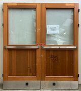 Dobbeltdør med karm