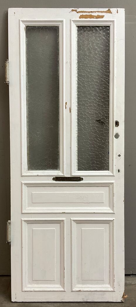 Svingdør med glas uden karm