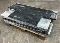 Sorte marmorplader parti 4,5 m2