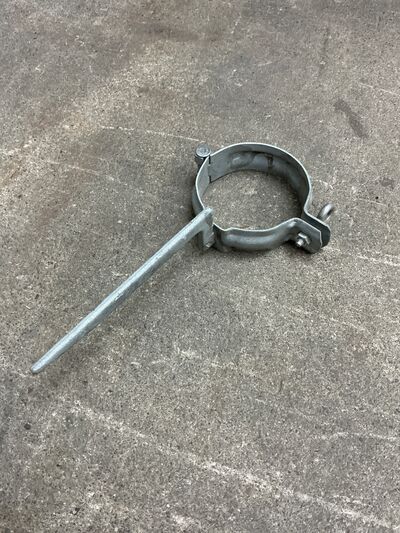 Hængselstift t/mur galv. Ø 75 mm