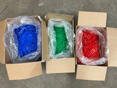 3 kasser med Harpun justerbrik 2-3 og 5 mm - ca 750 stk