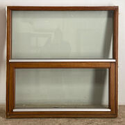 Termovindue i mahogni