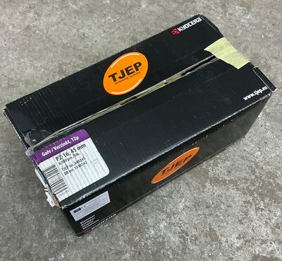 TJEP kasse med klammer - 45mm 8000 stk