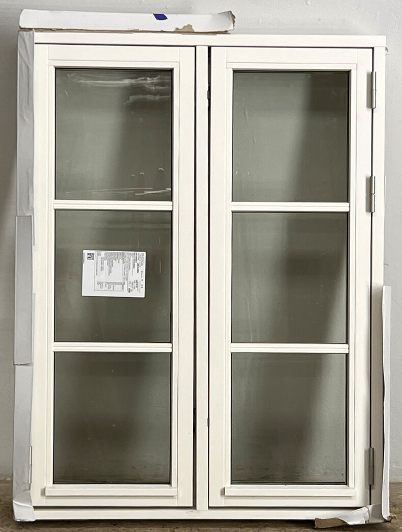 Vindue med 3-lagsglas