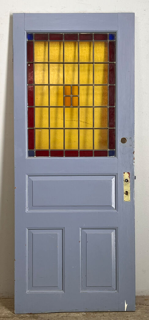 Fyldningsdør med glas