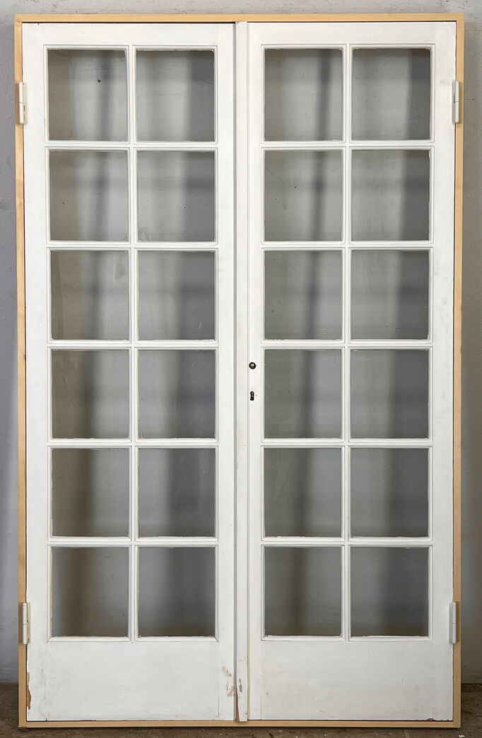 Fransk dør med karm