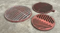 3 stk. støbeform fra Holbæk Jernstøberi